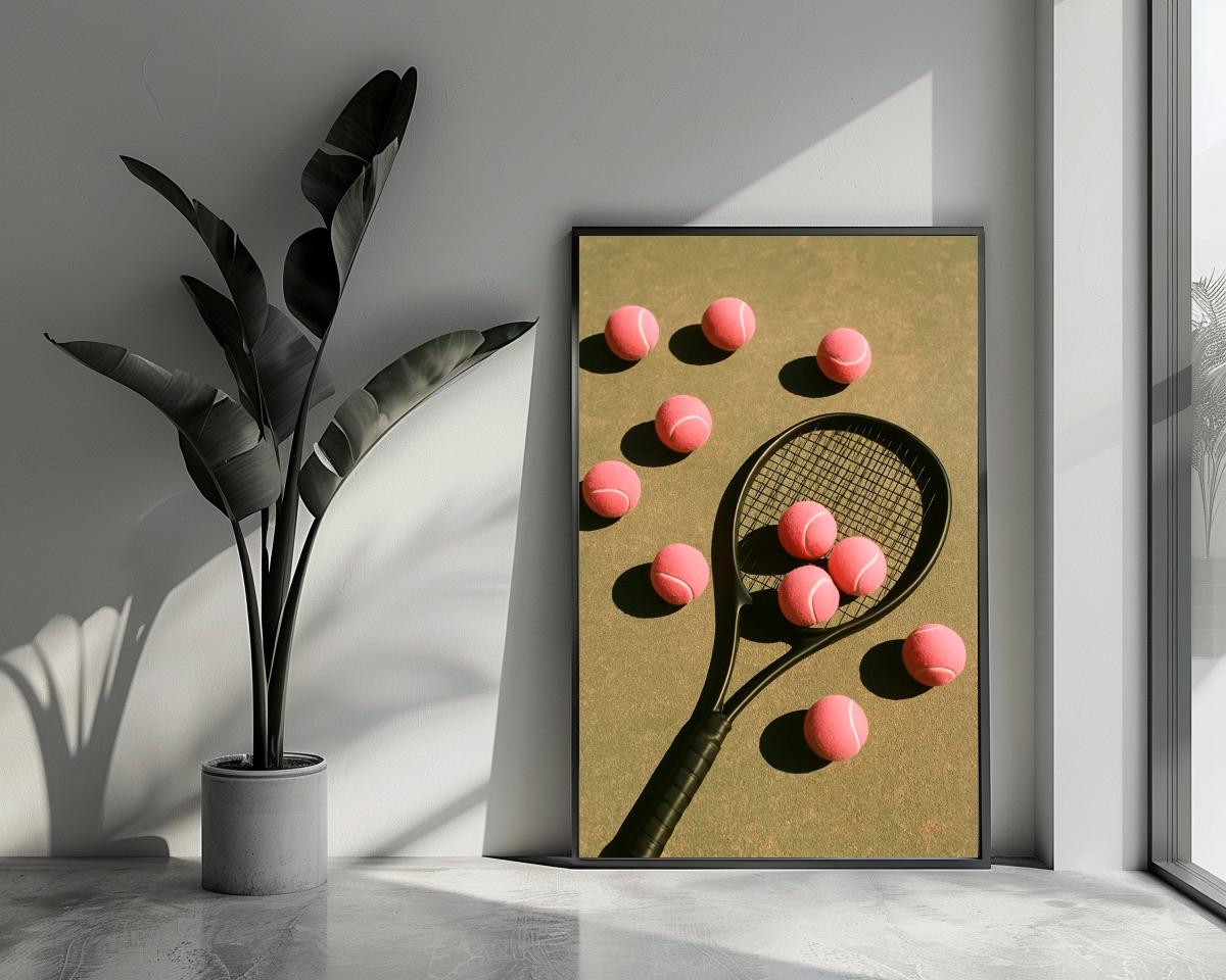 Tennis poster van 25 Artstreet
