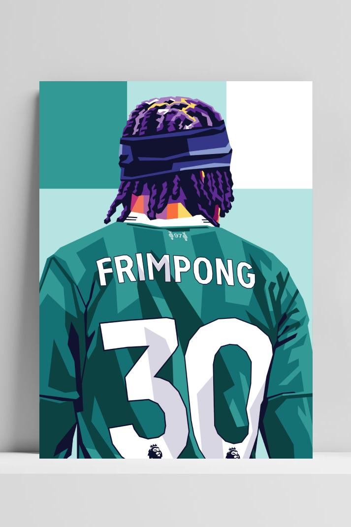 Jeremie Frimpong poster van 25 Artstreet