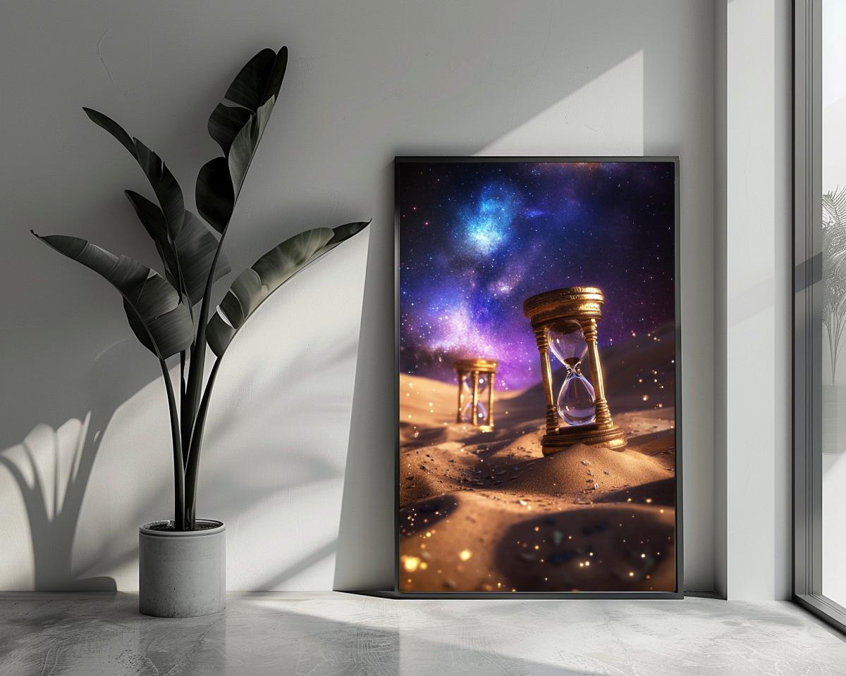Hourglass Desert poster van 25 Artstreet