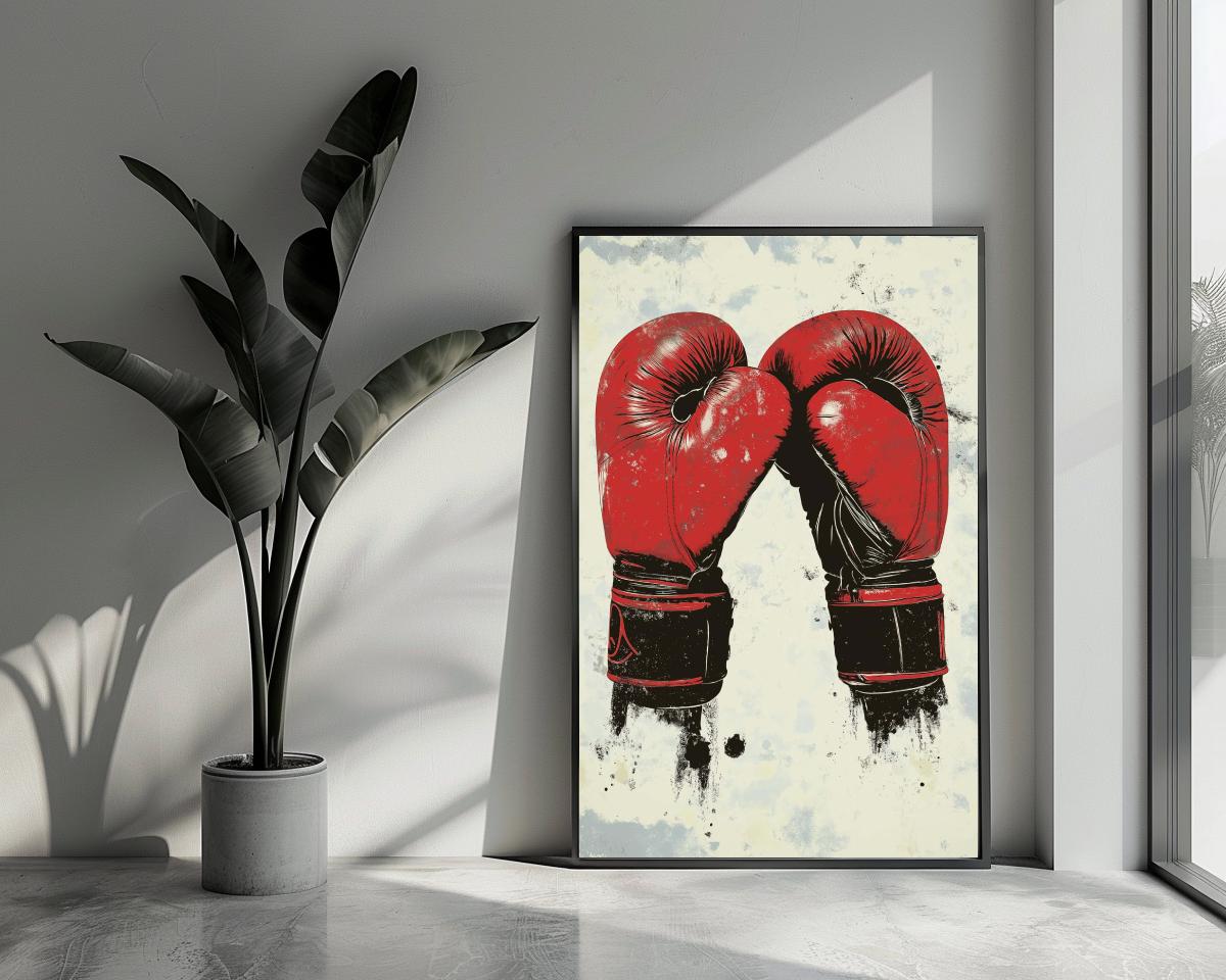 Boxing Vintage poster van 25 Artstreet