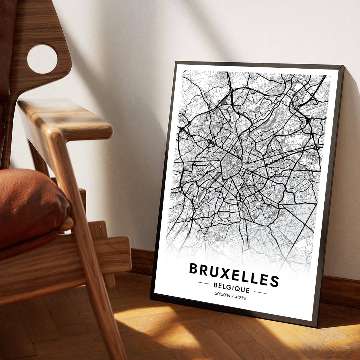 Brussel Wit poster sfeerbeeld 1