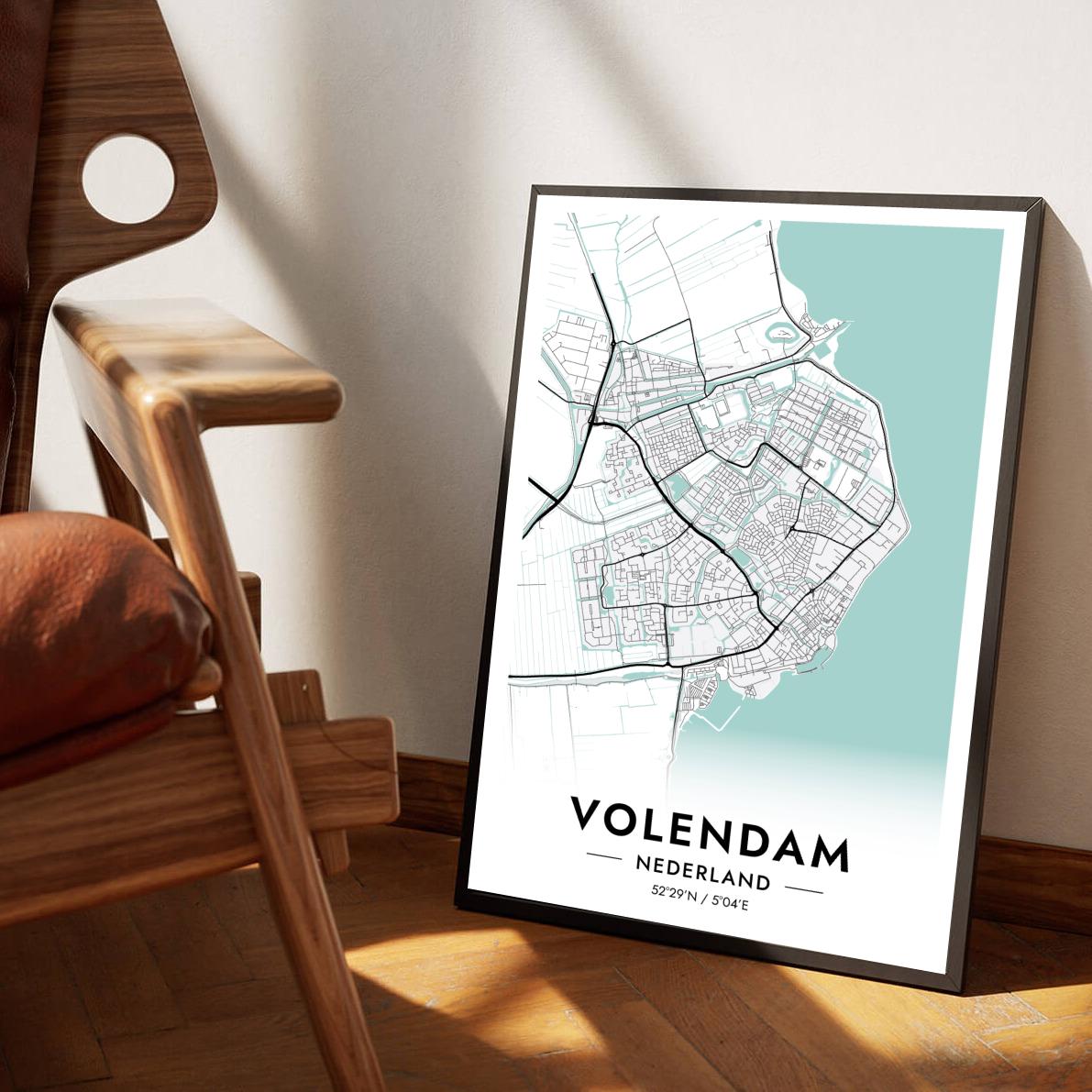 Volendam Blauw poster sfeerbeeld 1
