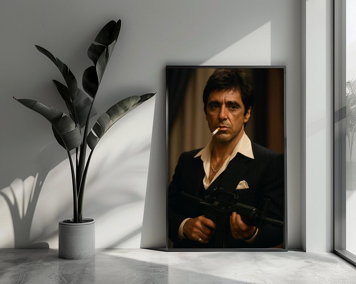 Tony Montana Scarface poster van 25 Artstreet