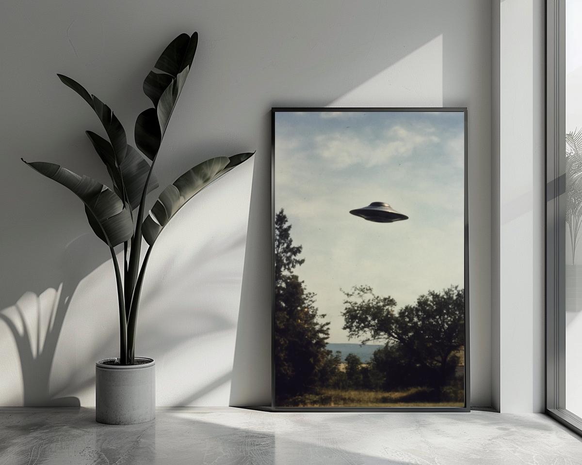 UFO Vintage poster van 25 Artstreet