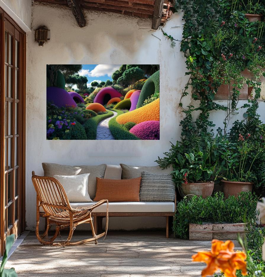 Tuinposter Fantasie Tuin van 25 Artstreet