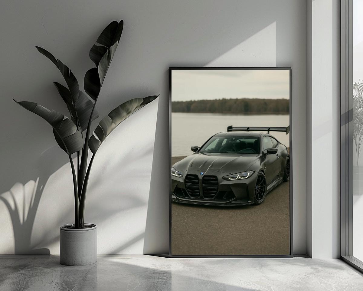 BMW Black Car poster van 25 Artstreet