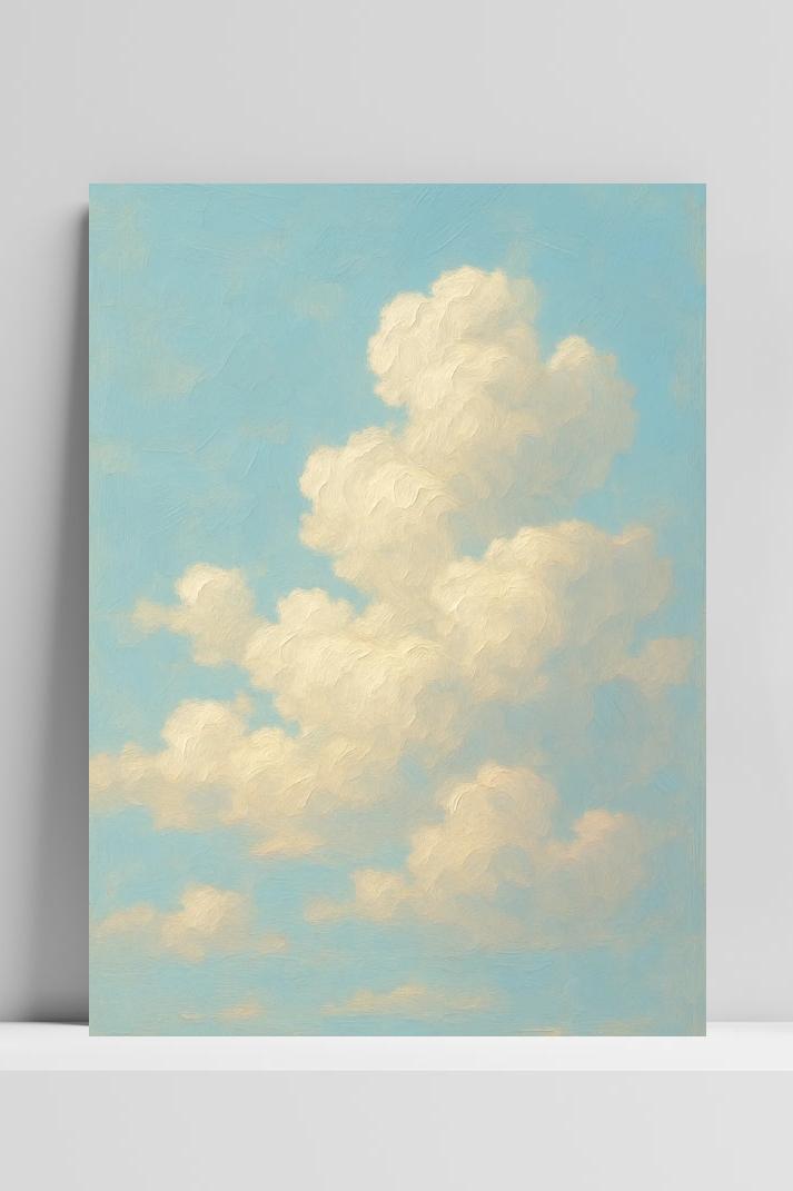 Cloud Aquarel poster van 25 Artstreet