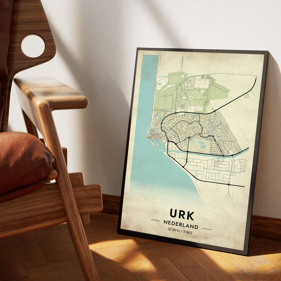 Urk Vintage poster sfeerbeeld 1