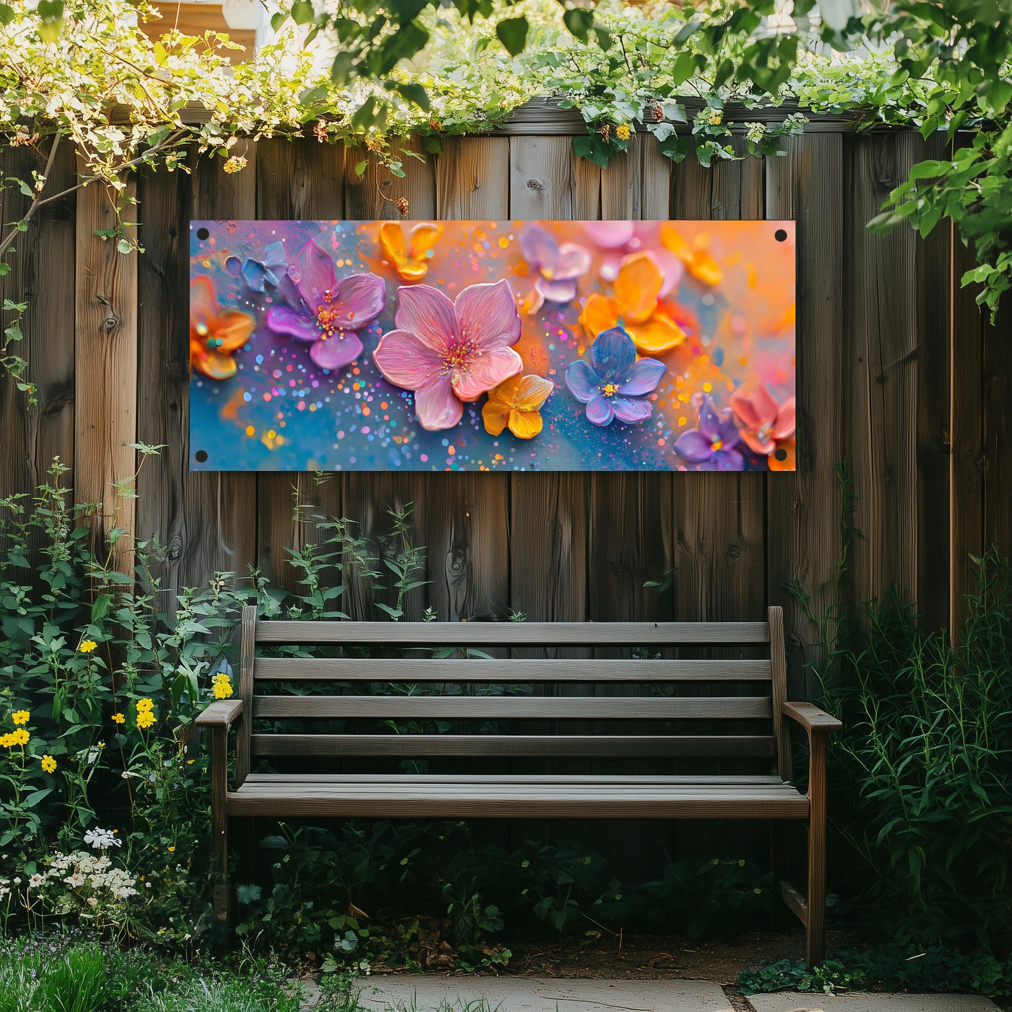 Tuinposter Bloemen sfeerbeeld 1