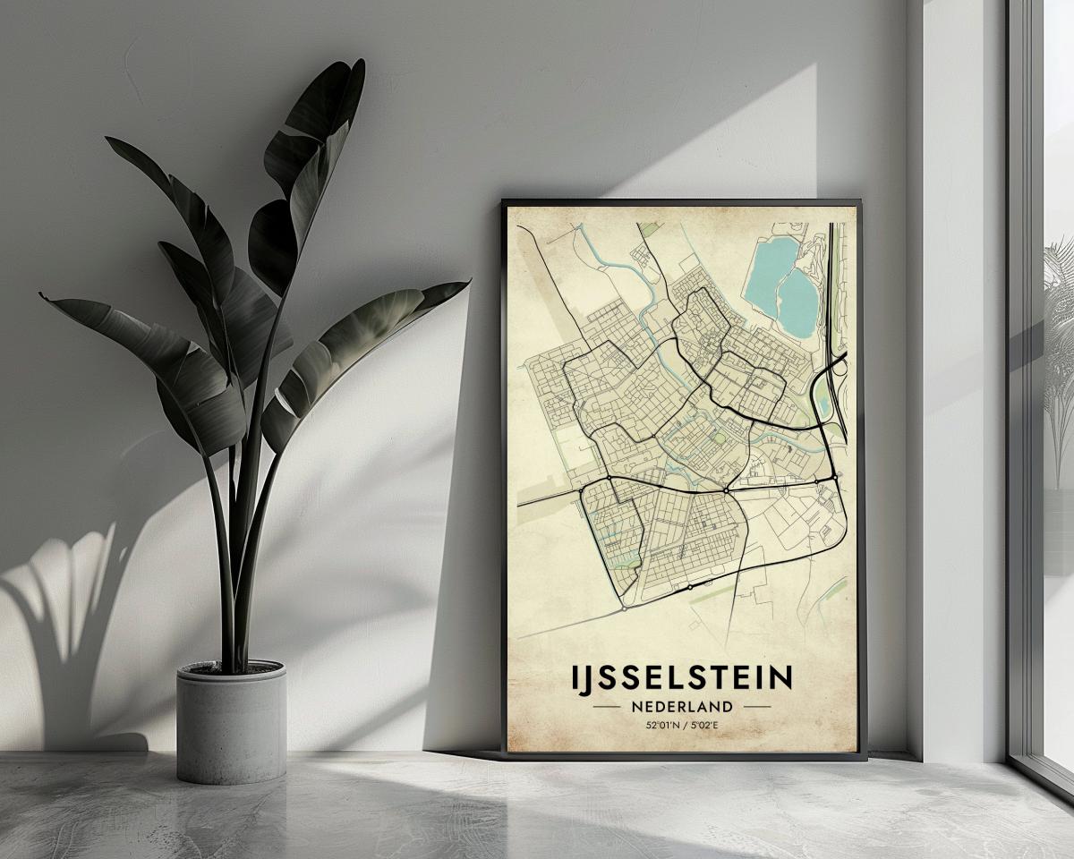 Ijsselstein Vintage poster van 25 Artstreet