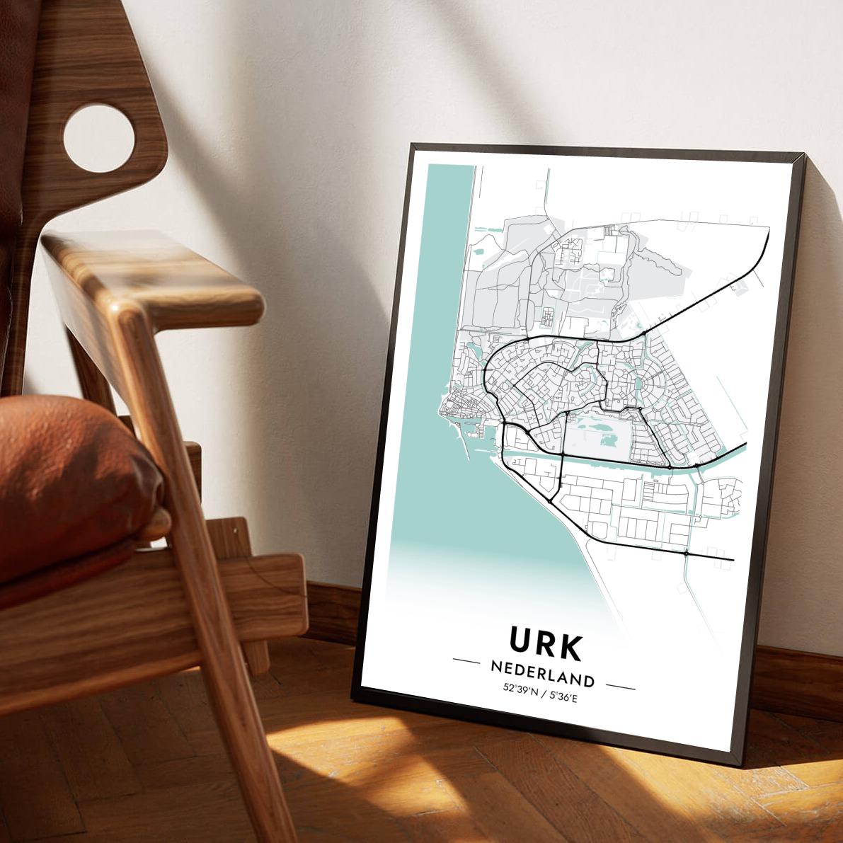 Urk Blauw poster sfeerbeeld 1