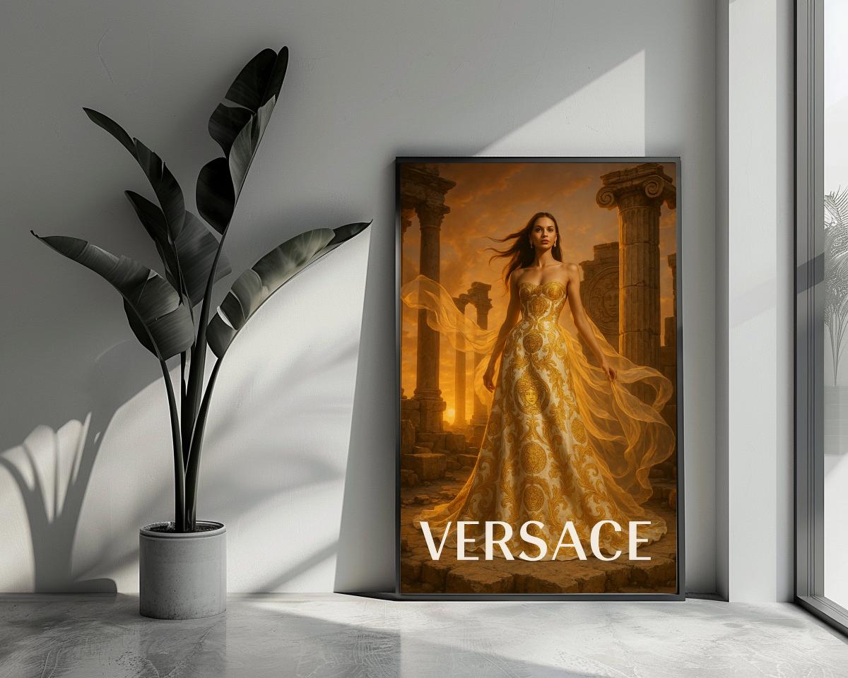 Versace Fashion Greece poster van 25 Artstreet