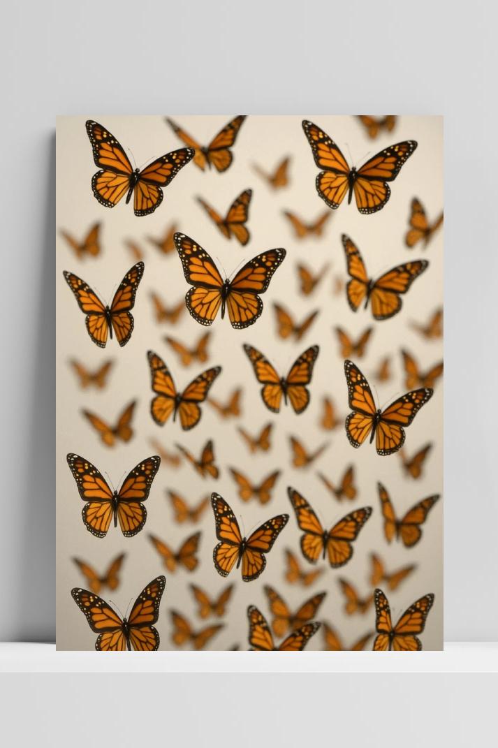 Butterflies poster van 25 Artstreet