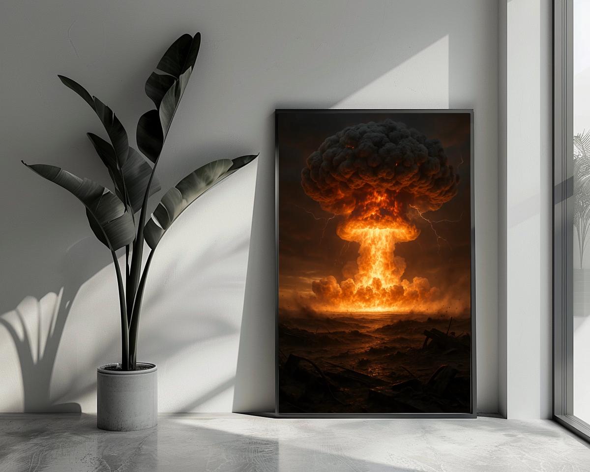 Nuclear Bomb poster van 25 Artstreet