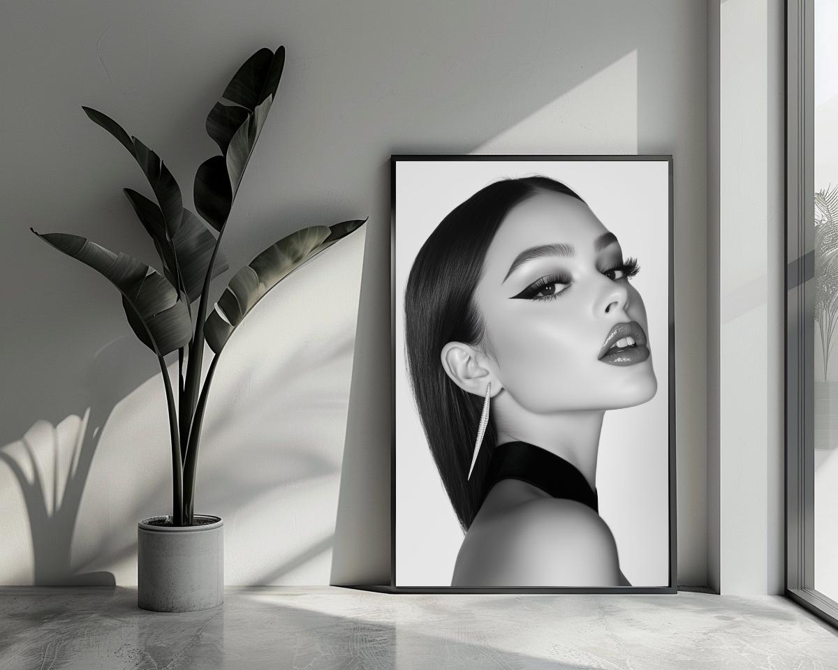 Olivia Rodrigo B&W poster van 25 Artstreet