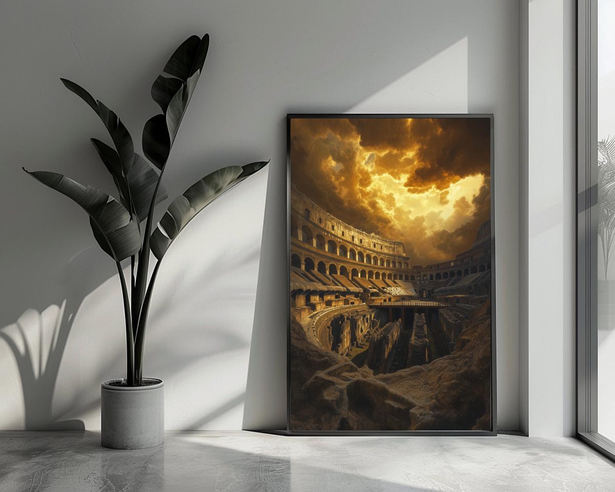 Colosseum Rome poster van 25 Artstreet