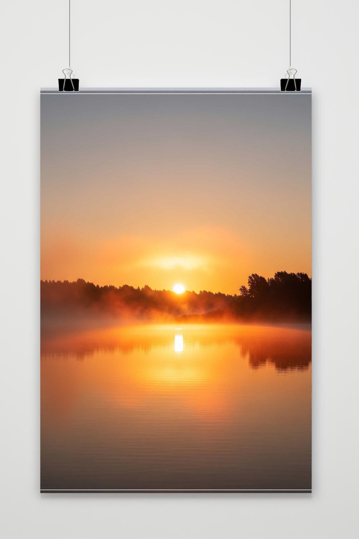Lake Sunset poster van 25 Artstreet