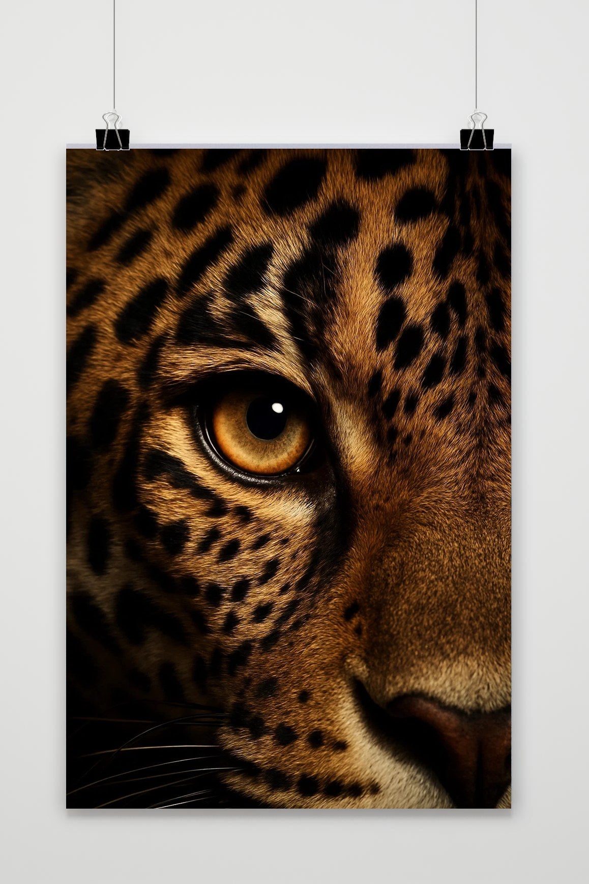 Leopard Close-up poster van 25 Artstreet