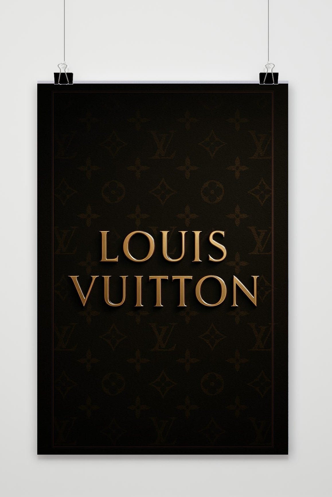 Louis Vuitton Text poster van 25 Artstreet