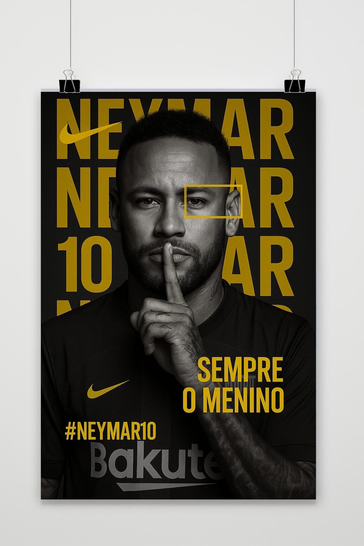 Neymar poster van 25 Artstreet
