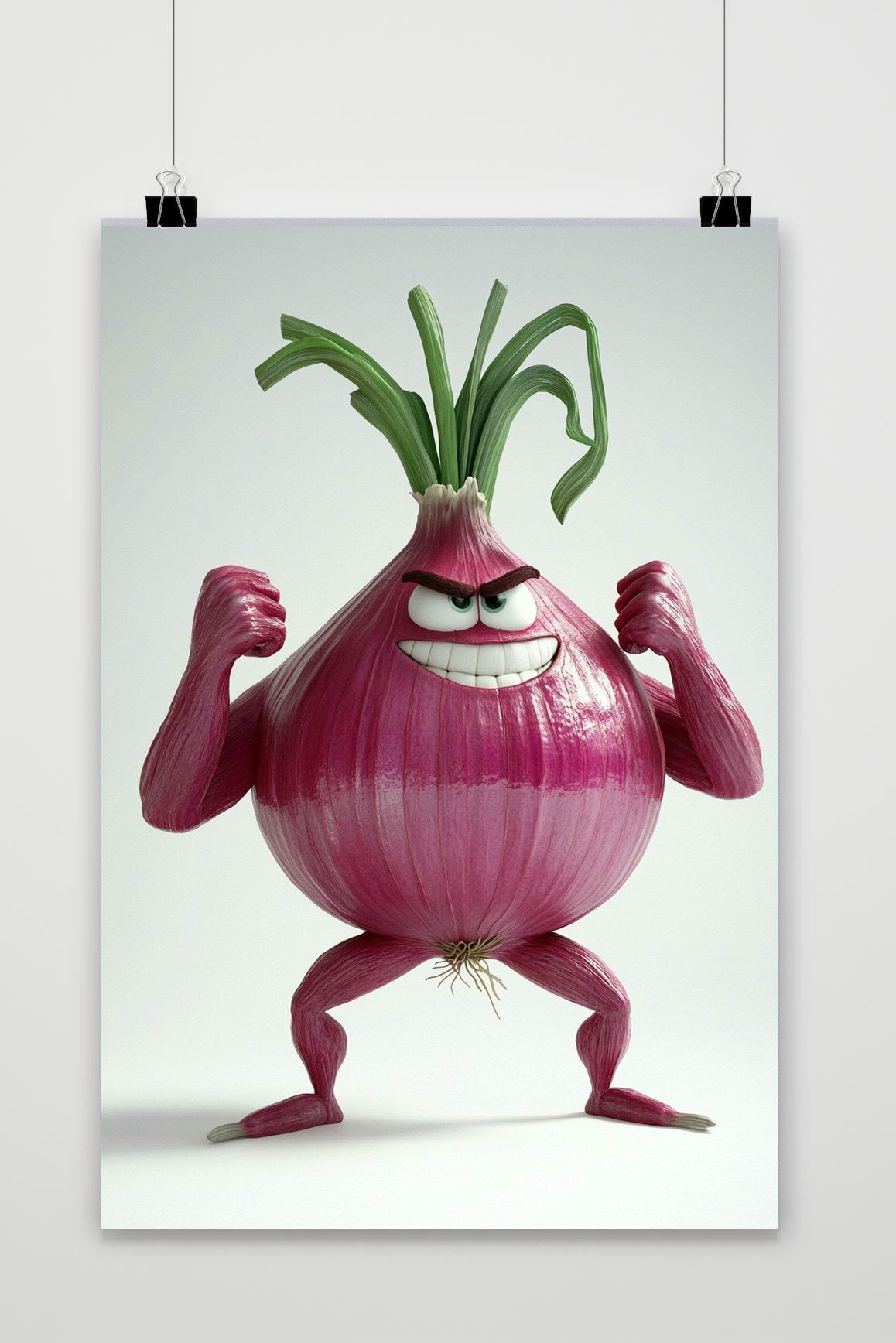 Onion Fighter poster van 25 Artstreet