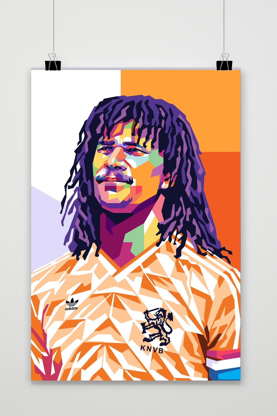 Ruud Gullit Footballer Manager poster van 25 Artstreet