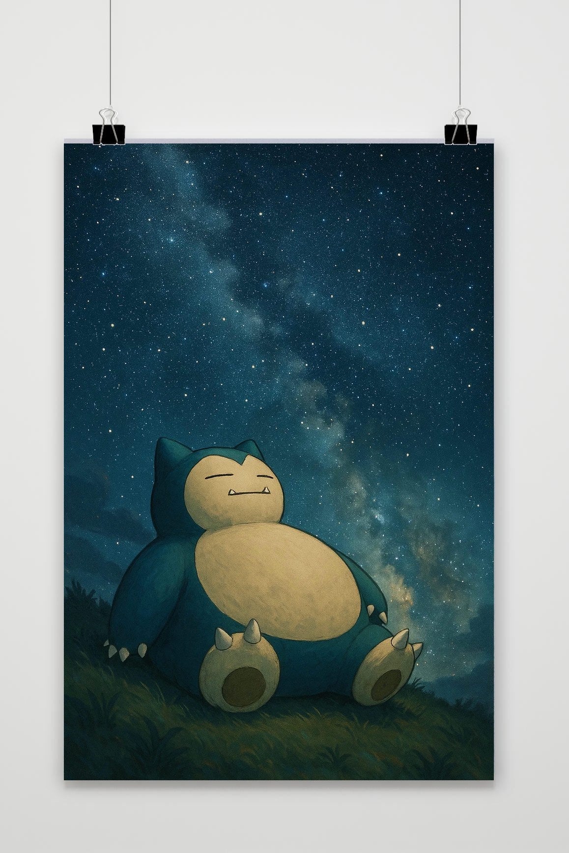Snorlax Pokemon poster van 25 Artstreet