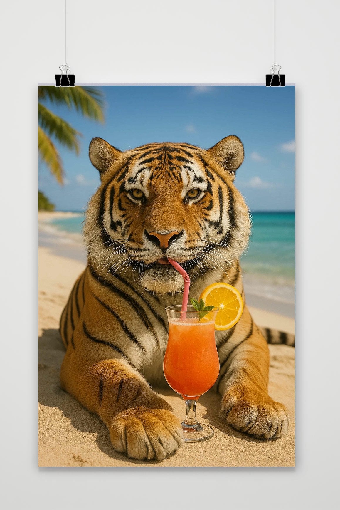Tiger Juice Tropical poster van 25 Artstreet