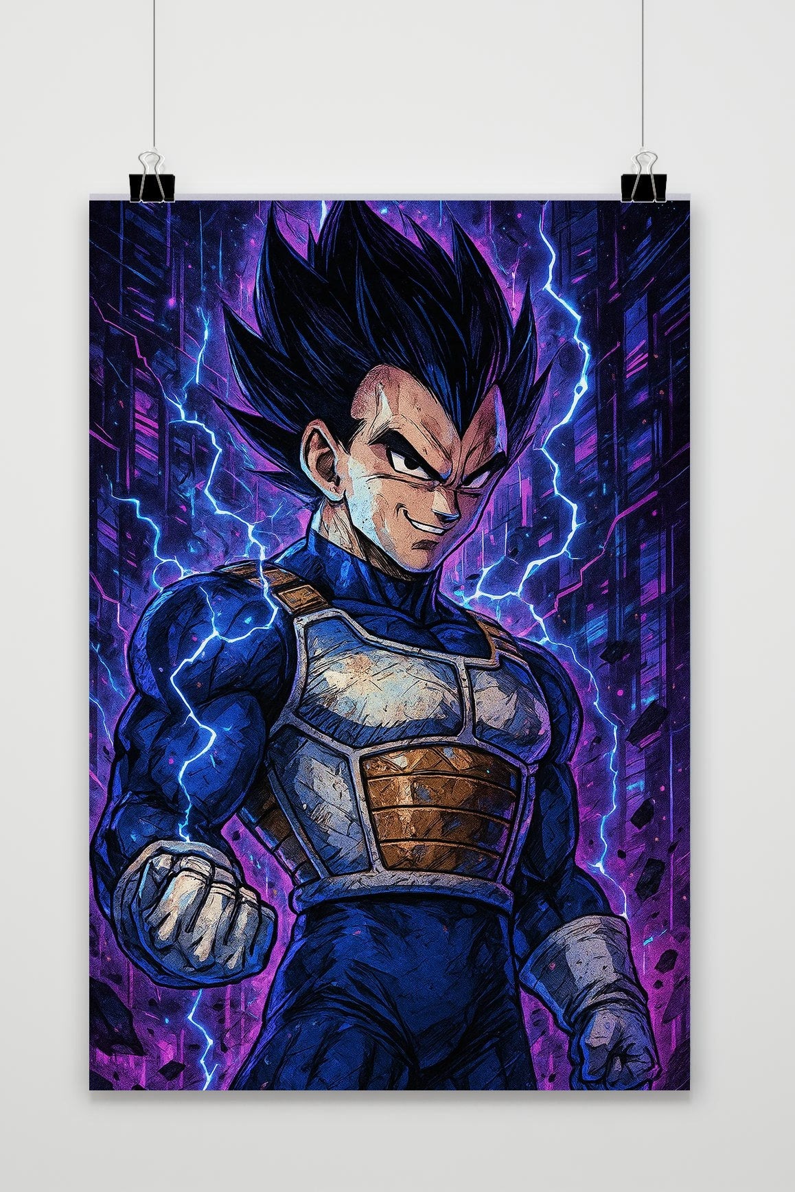 Vegeta Dragon Ball poster van 25 Artstreet