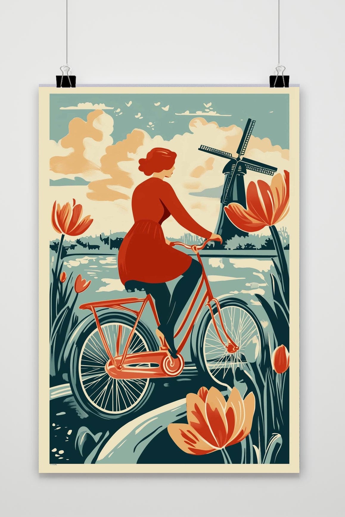 Vintage Netherlands poster van 25 Artstreet