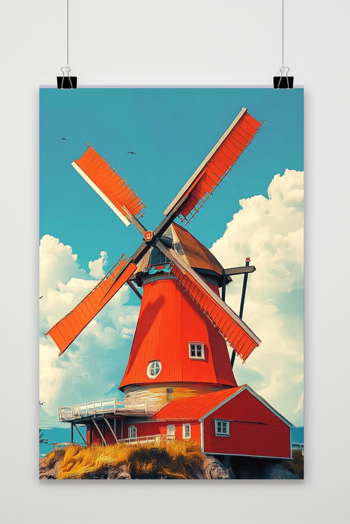 Windmill poster van 25 Artstreet