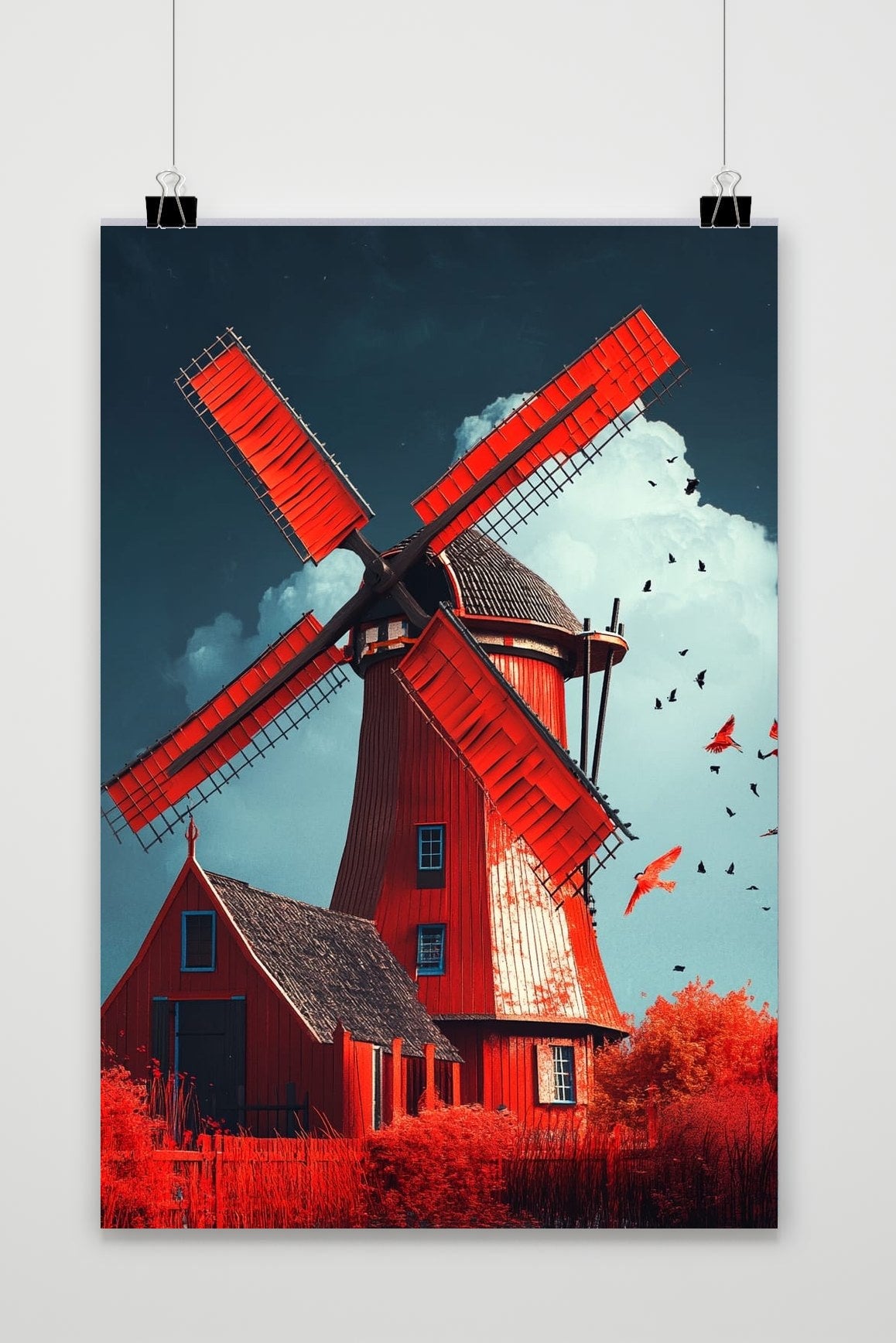 Windmill poster van 25 Artstreet