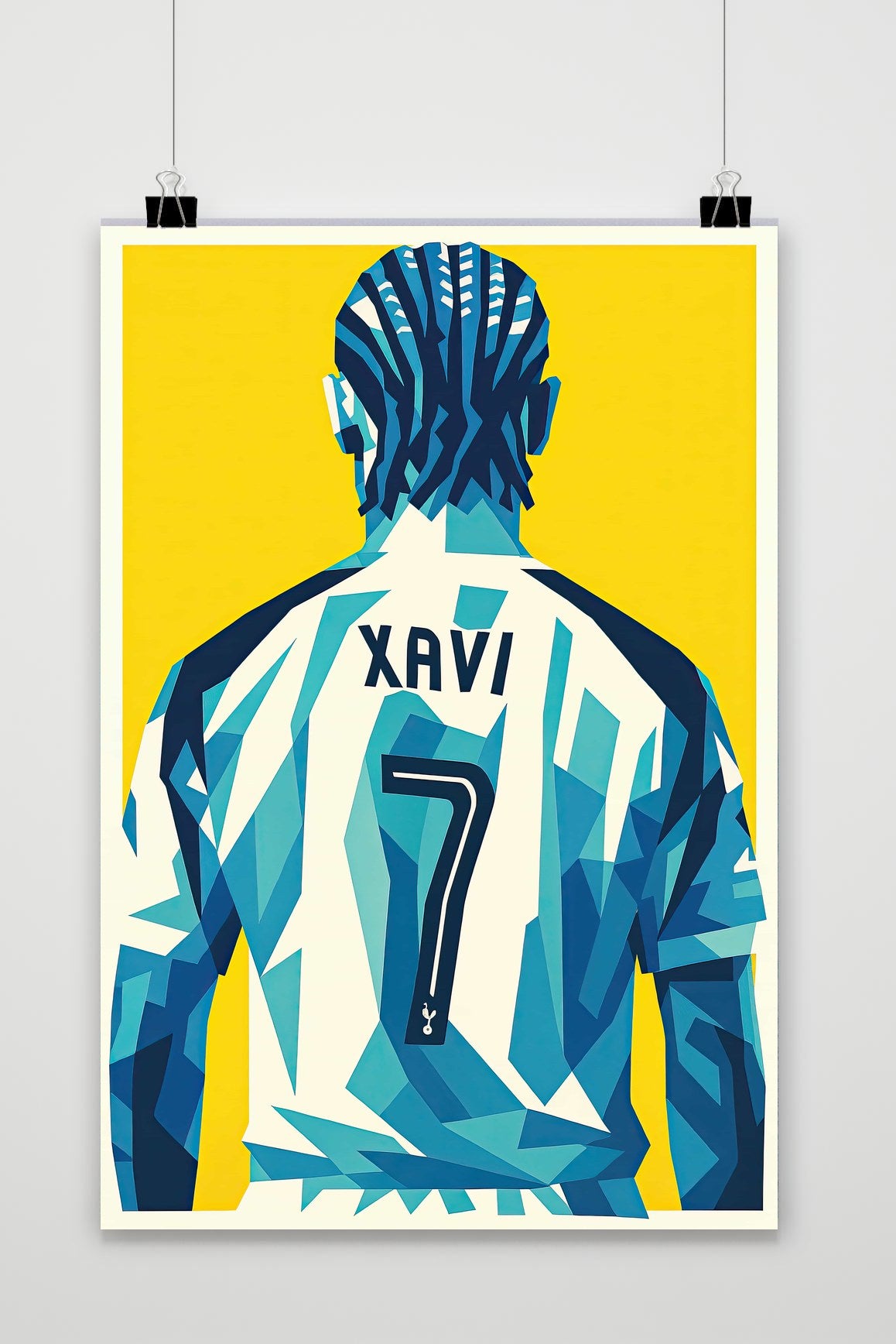 Xavi Simons Pop Art poster van 25 Artstreet