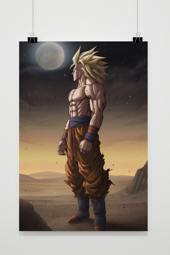 Goku Super Saiyan poster