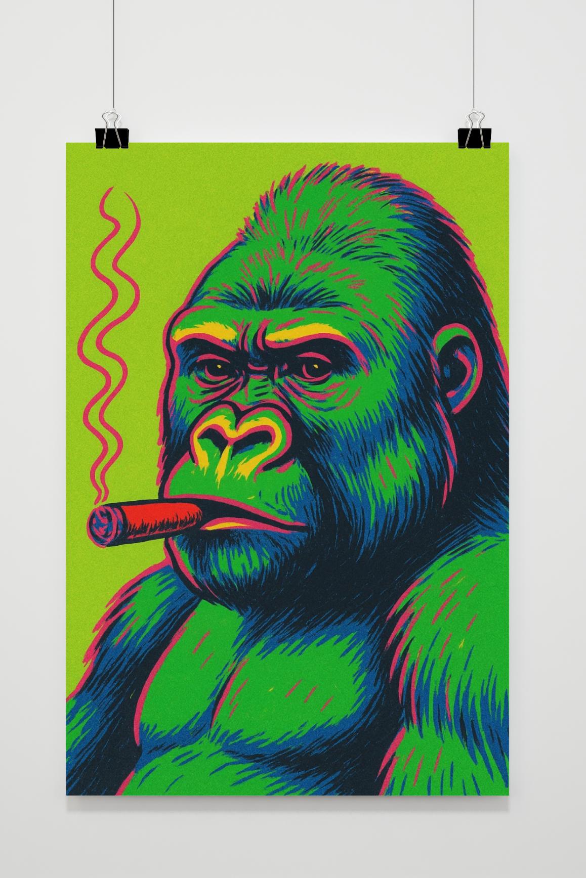 Gorilla Cigar in interieur