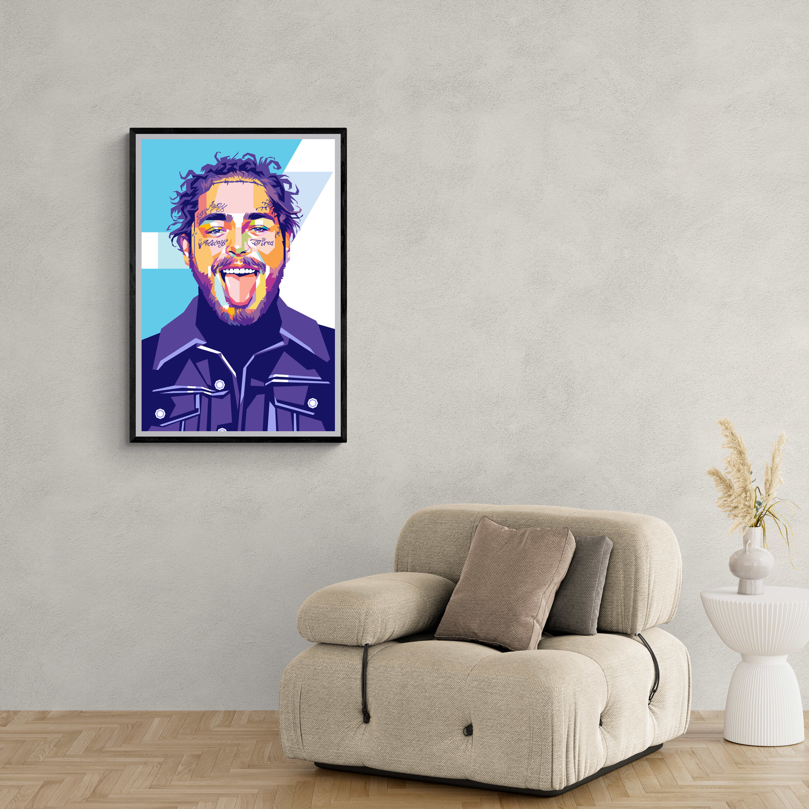 Post Malone Pop Art