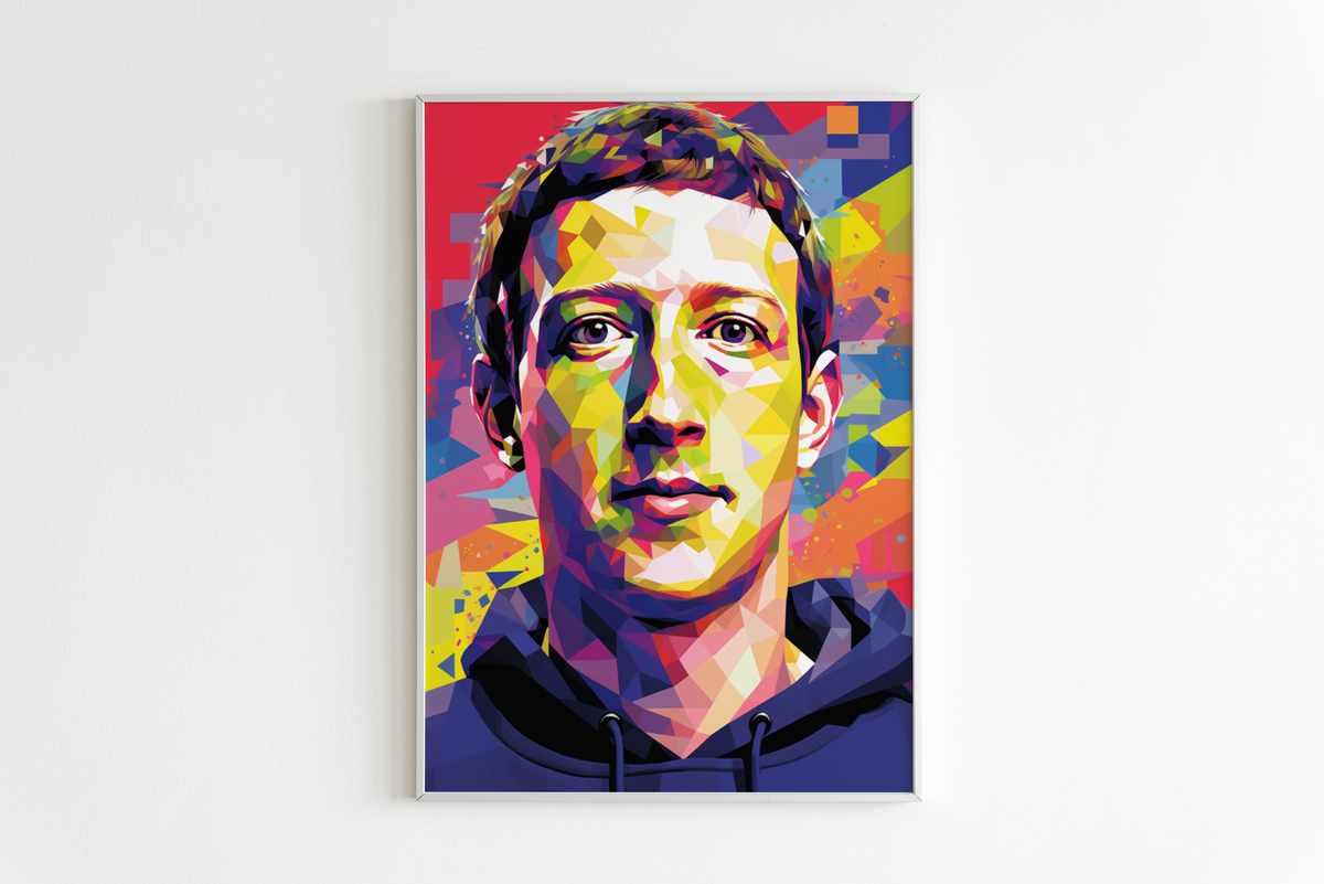 Zuckerberg en un interior