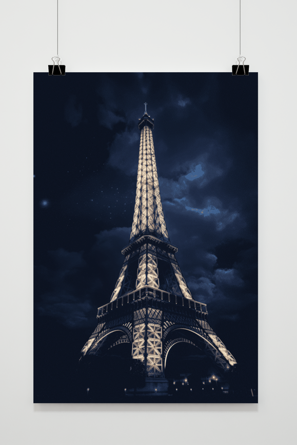 Póster Torre Eiffel París