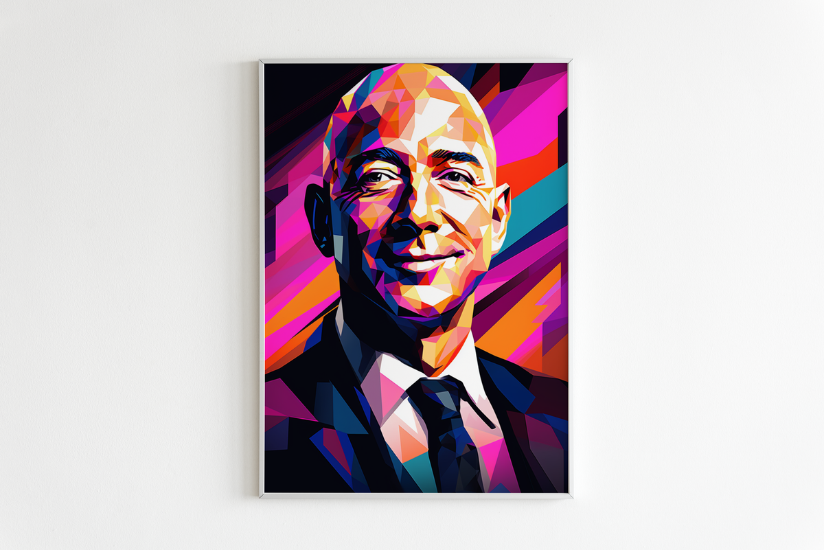 Jeff Bezos en un interior
