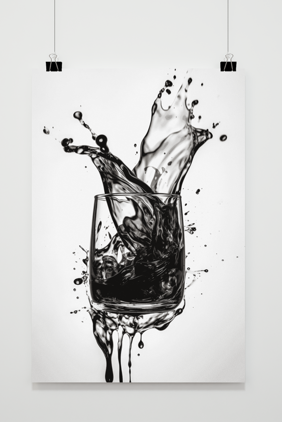 Póster Whiskey de 25 Artstreet