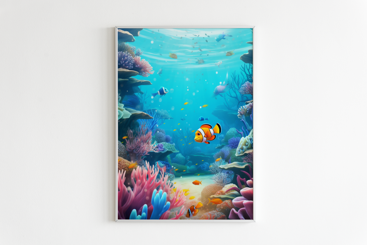 Acuario Nemo en un interior