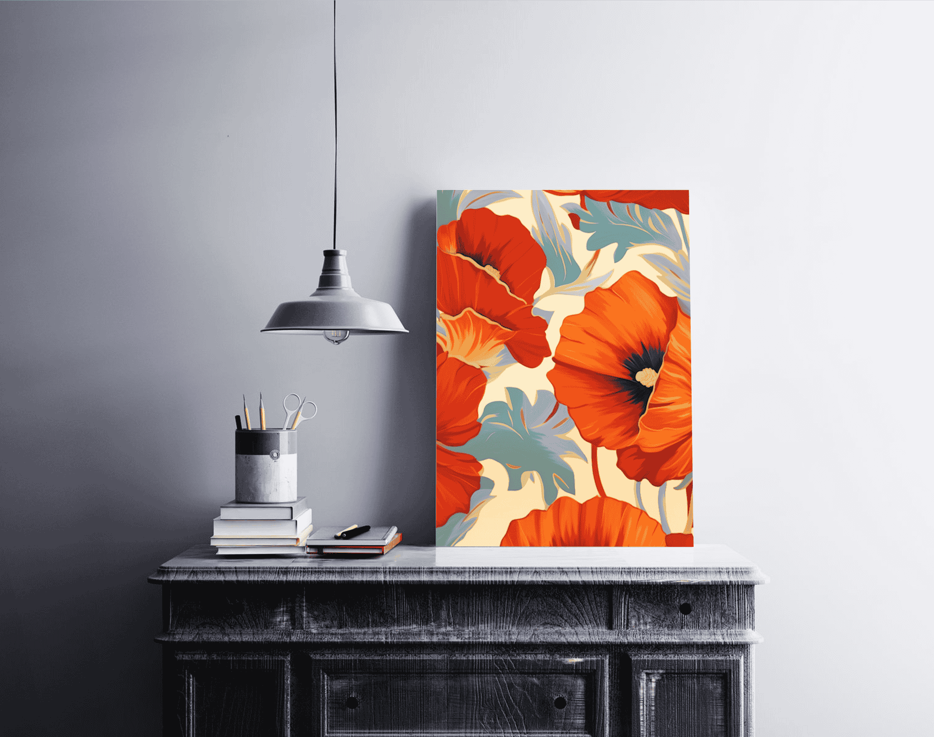 Bloemenposter