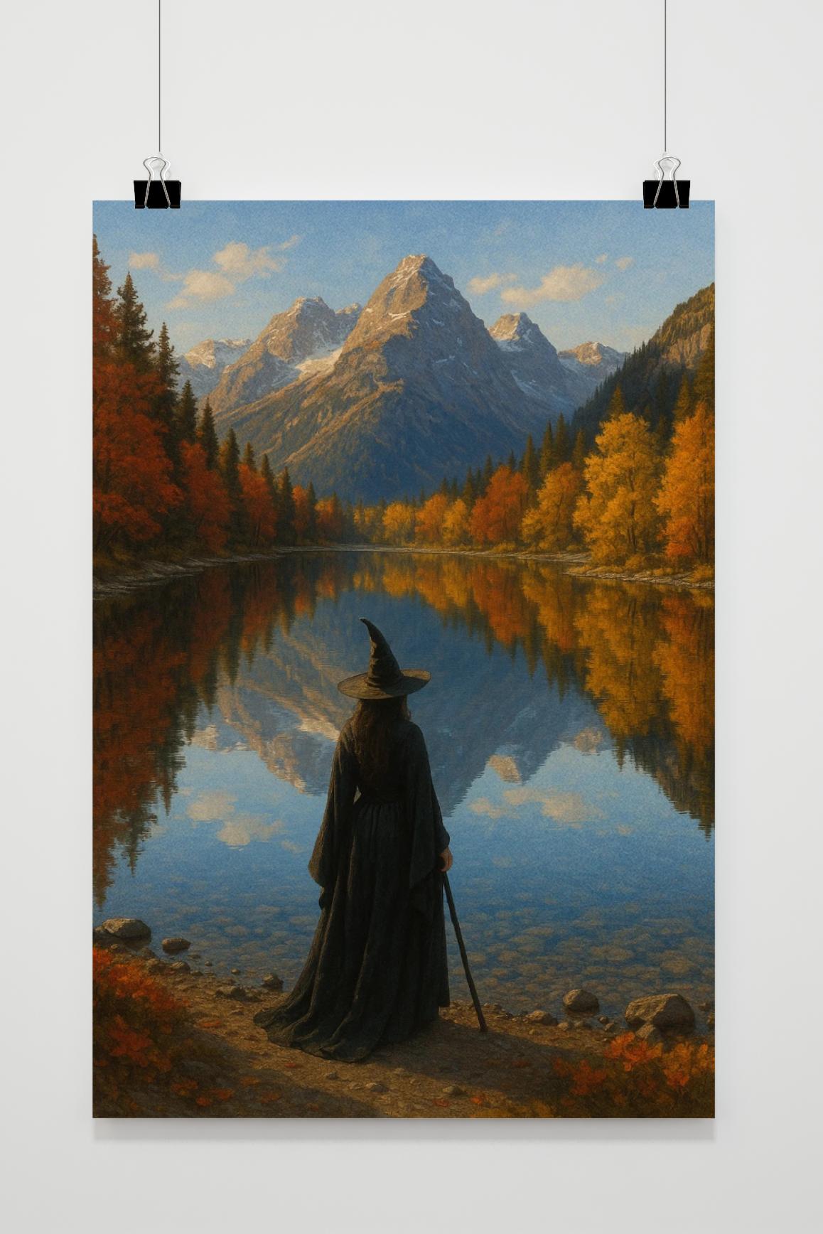 Witch Autumn Nature in an interior