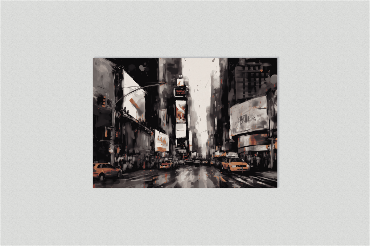 New York City en un interior