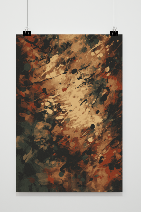 Póster Vintage Abstract de 25 Artstreet