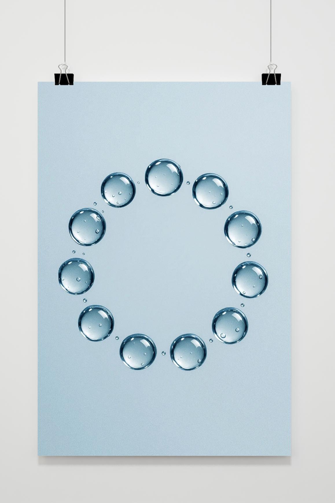 Water Droplets Poster von 25 Artstreet