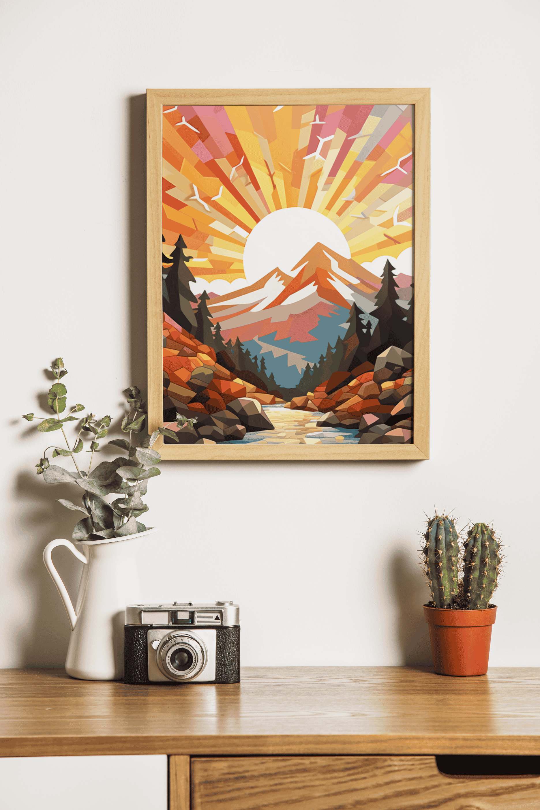 Mountain poster Nature poster