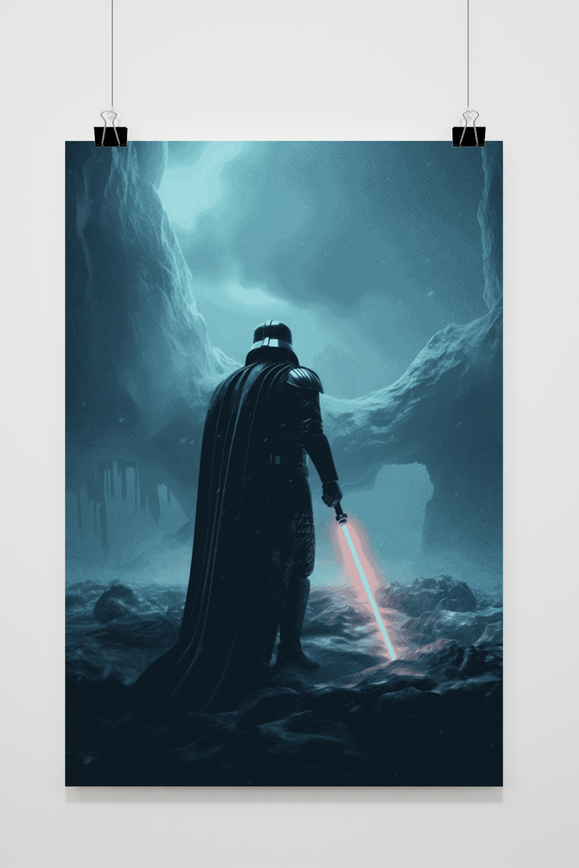 Póster Darth Vader Ijs de 25 Artstreet