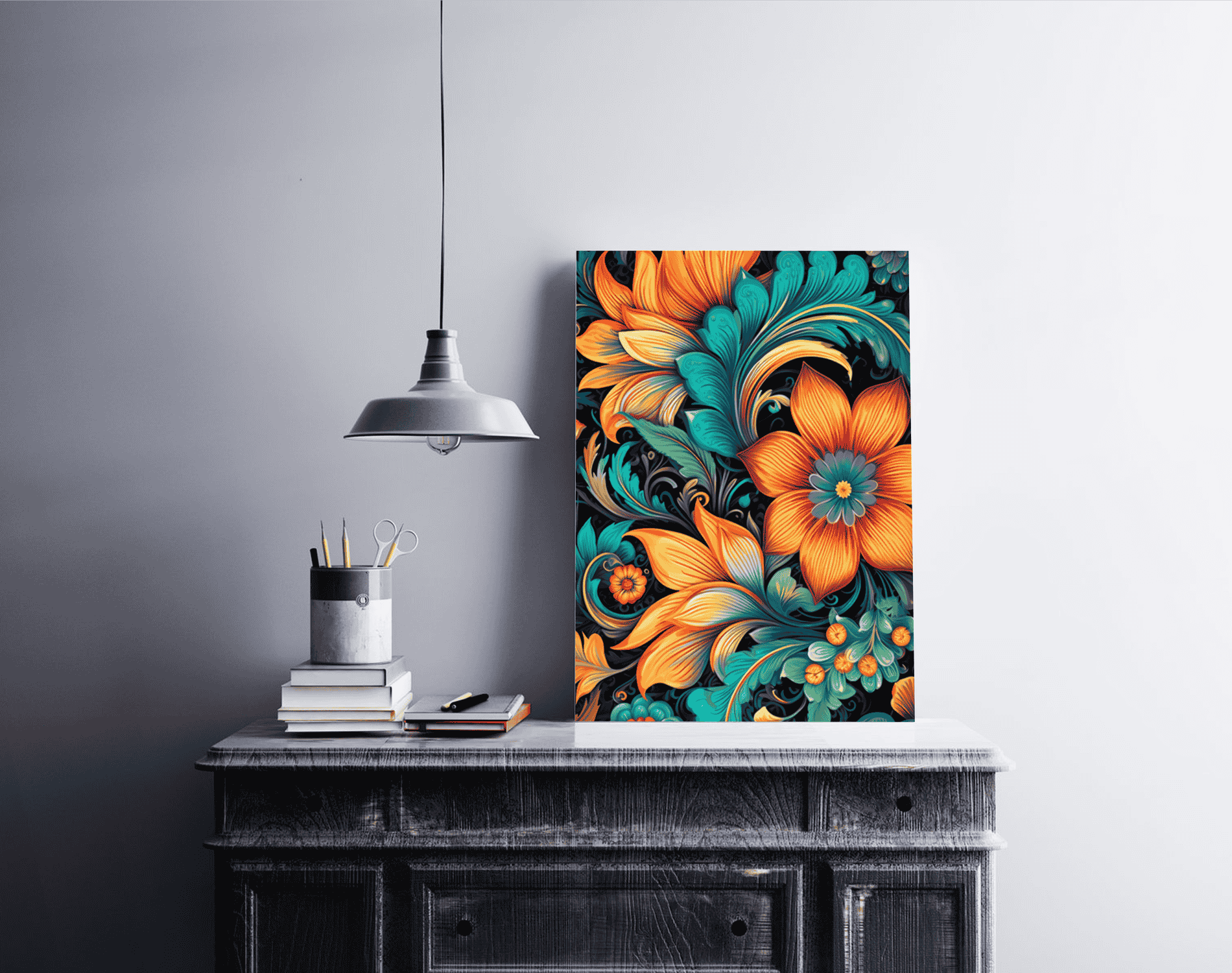 Bloemenposter