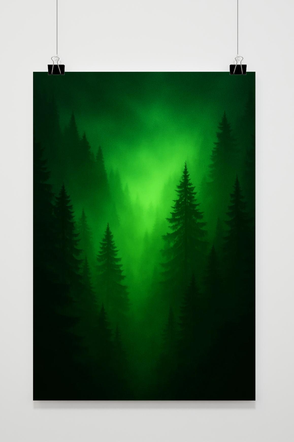 Green Forest Mystical in interieur